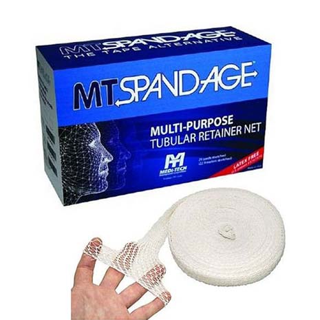 Medi-Tech Spandage Multi-Purpose Elastic Retainer Net, 1 Yard Stretched, Size 8
