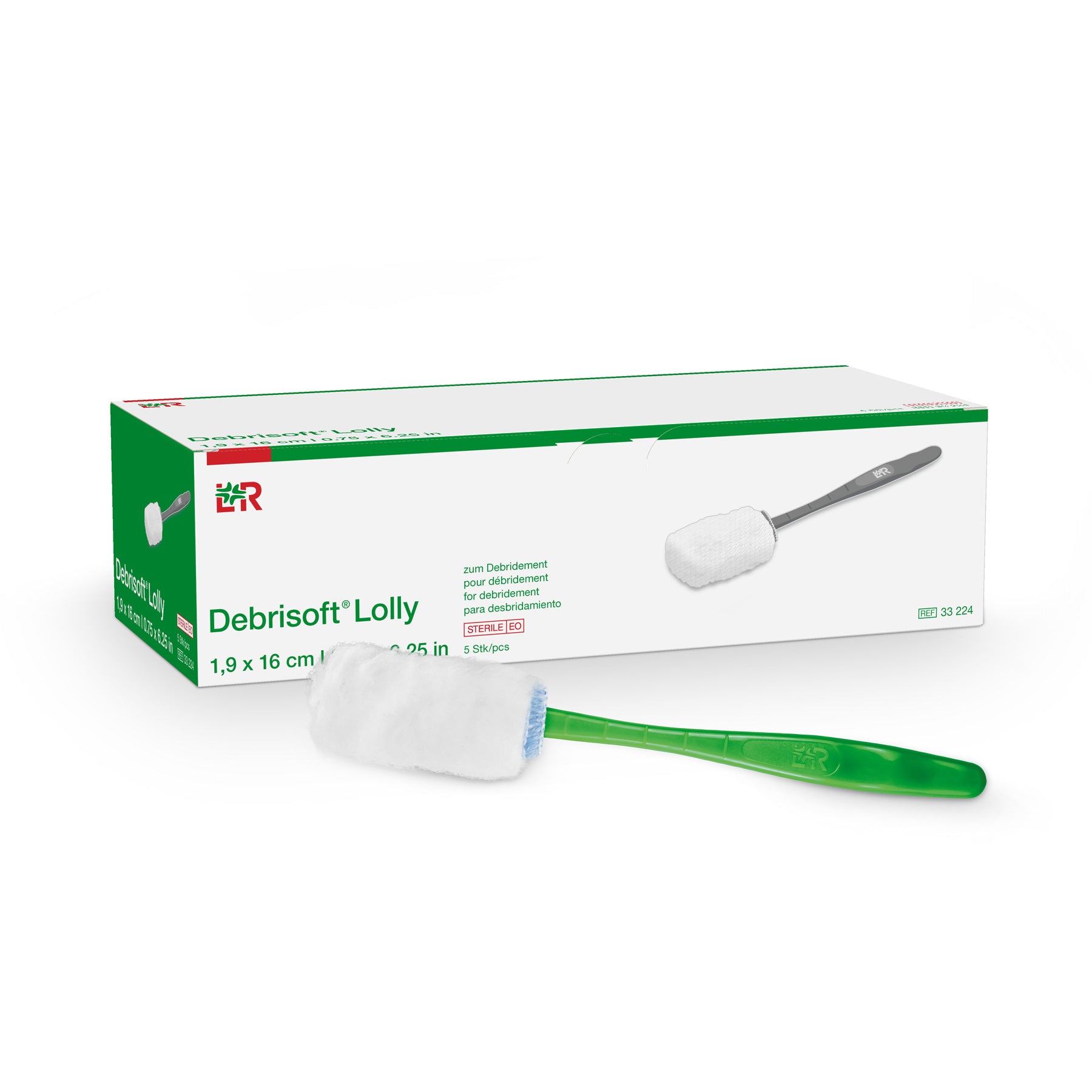 Debrisoft Lolly, Sterile, Individually Sealed
