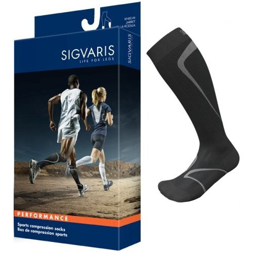 412C Motion High Tech Calf, 20-30mmHg, Unisex, X-Large, Black (Package of 2)