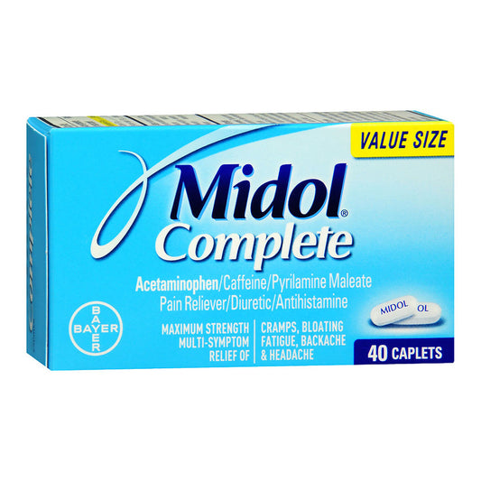 Midol Complete Caplets 40 ct