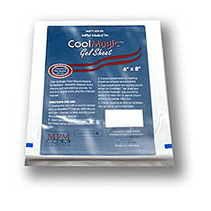 CoolMagic Hydrogel Polymer Sheet Dressing, 8" x 12" (Box of 10)