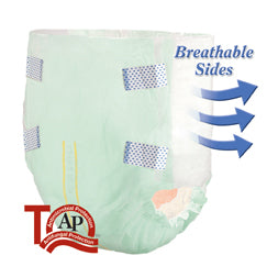 Tranquility SmartCore Brief Small 24" - 32", Green (Case of 100)