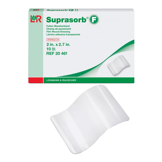 Suprasorb F Transparent Film Dressing, 2" x 2.75" (Box of 100)