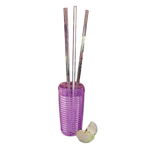 Reusable Drinking Straw, 18" X 3/16" Hole,10/Pack (Package of 10)