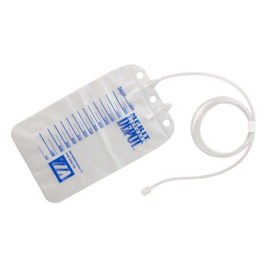 Multi-Purpose Drainage Bag with Large Bore Tubing, 1400mL