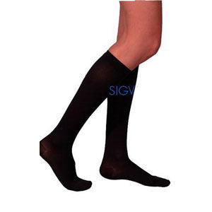 233C Essential Cotton Calf, 30-40mmHg, Men's, Medium, Long, Navy