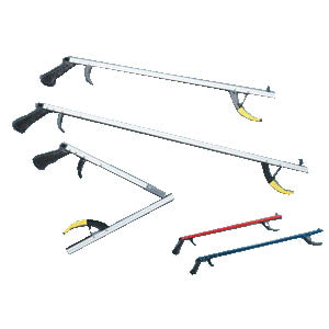 Reacher, 32" Aluminum 8 oz. Weight. 3" Jaw Width