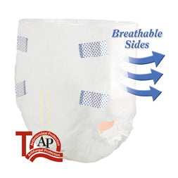 Tranquility SmartCore Brief 2X-Large 60" - 80", White (Case of 32)