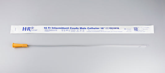 TruCath Intermittent Coude Catheter, 16FR, 16" (Box of 30)