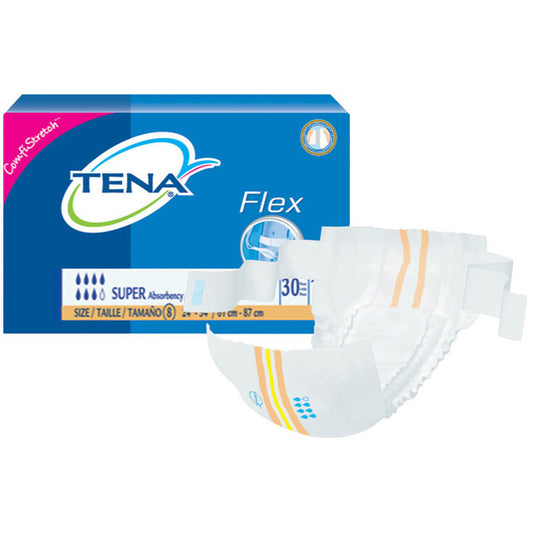 TENA Flex Super 24" - 34" (Package of 30)
