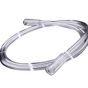 Oxygen Supply Tubing, 21', Latex-Free (Case of 25)