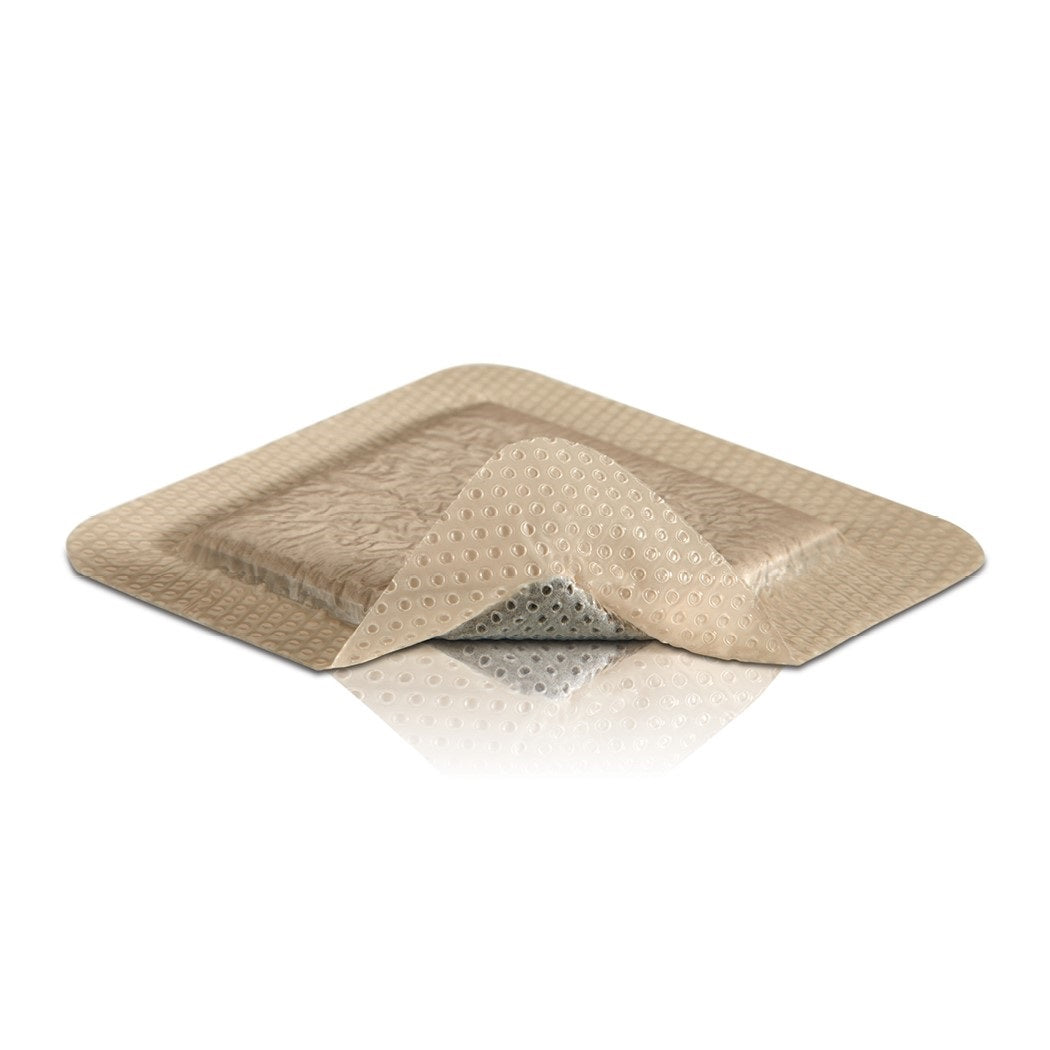 Mepilex Border Ag Antimicrobial Foam Dressing with Silver, 4" x 10"