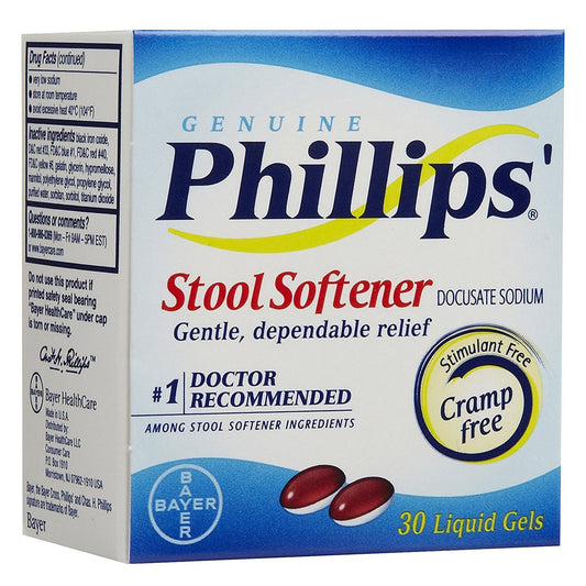 Phillips's Stool Softener, 30 ct