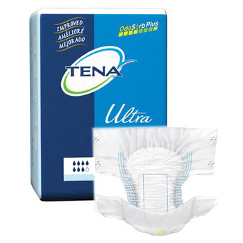 TENA Ultra Brief Large 48" - 59" (Case of 72)