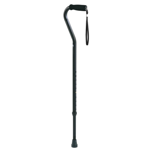 Adjustable Offset Cane, Black