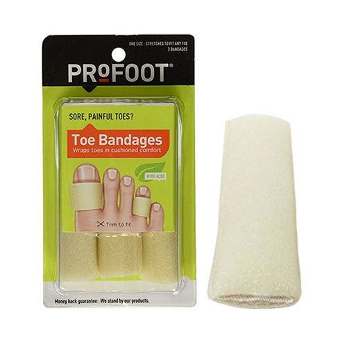 Toe Bandage Pad, Medium (Package of 3)