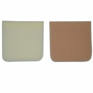 Tracheofix Foam Squares Medium Flesh Large (Package of 30)