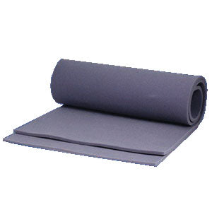 Gray Foam, 2' X 4' X 1/2", 2 Per Package (Package of 2)