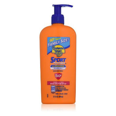 Banana Boat Sport Performance Lotion Sunscreens, SPF 50, 12 fl oz