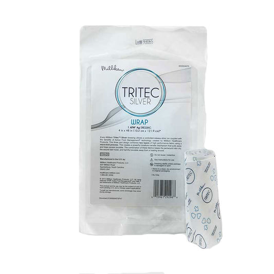 OVIK Health TRITEC Silver Contact Layer Dressing, 4" x 48" (Case of 10)