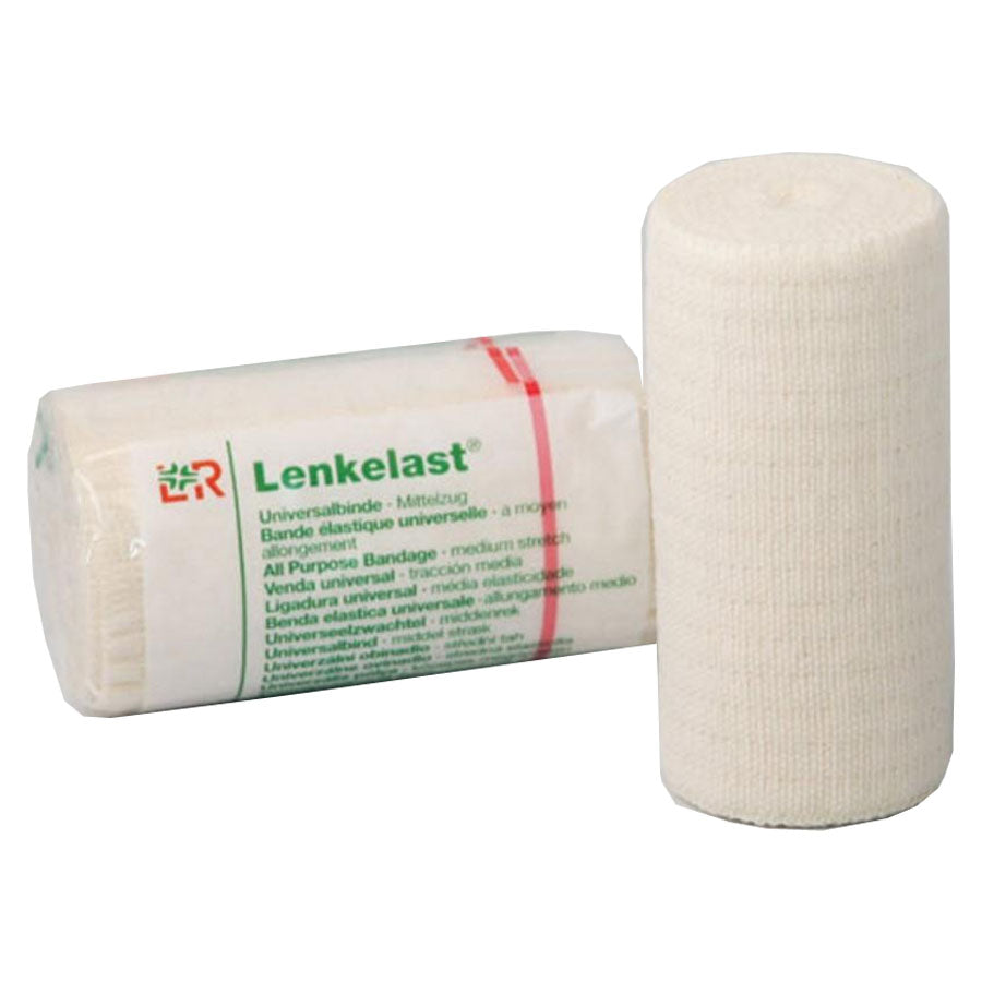 Lenkelast All Purpose Medium Stretch Bandage 3.2" x 5.5 yds Stretched (Box of 10)