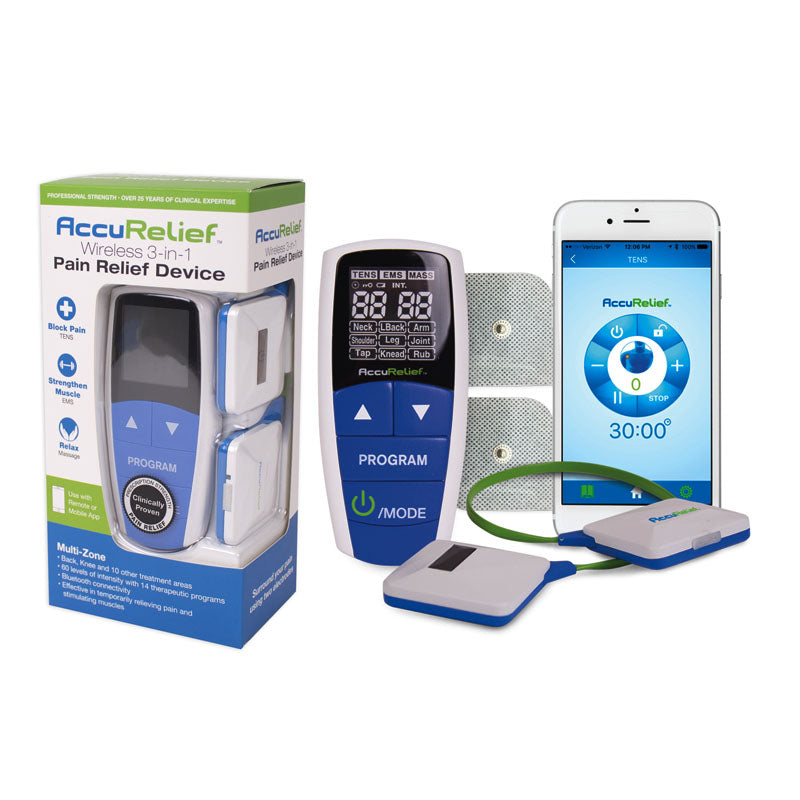 AccuRelief Wireless 3-in-1 Pain Relief Device