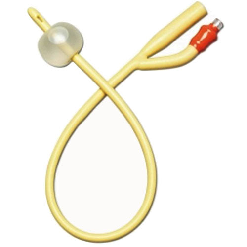 AMSure 2-Way 100% Silicone Foley Catheter 12 Fr 5 cc (Box of 10)