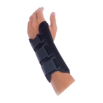 RolyanFit Wrist Brace, 8" Splint Length, Left, Small