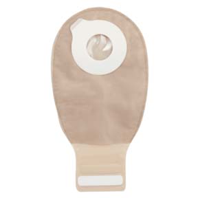 Esteem Synergy + Drainable Pouch with InvisiClose and Filter, Transparent, Small, 12" (Box of 10)