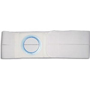 4" White, Regular Elastic, Flat Panel Belt, Extra Large, 2-3/4" Opening
