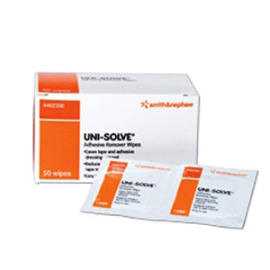 UNI-SOLVE Adhesive Remover Wipes (Box of 50)