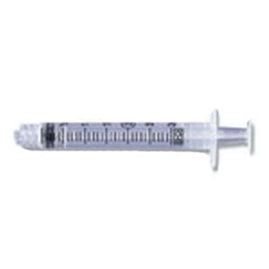 Luer-Lok Tip Syringe 3 mL (Box of 200)
