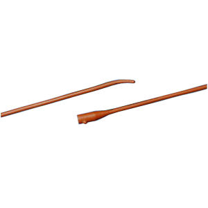 Pediatric Coude Olive Tip Catheter 10 Fr, 16" (Case of 12)