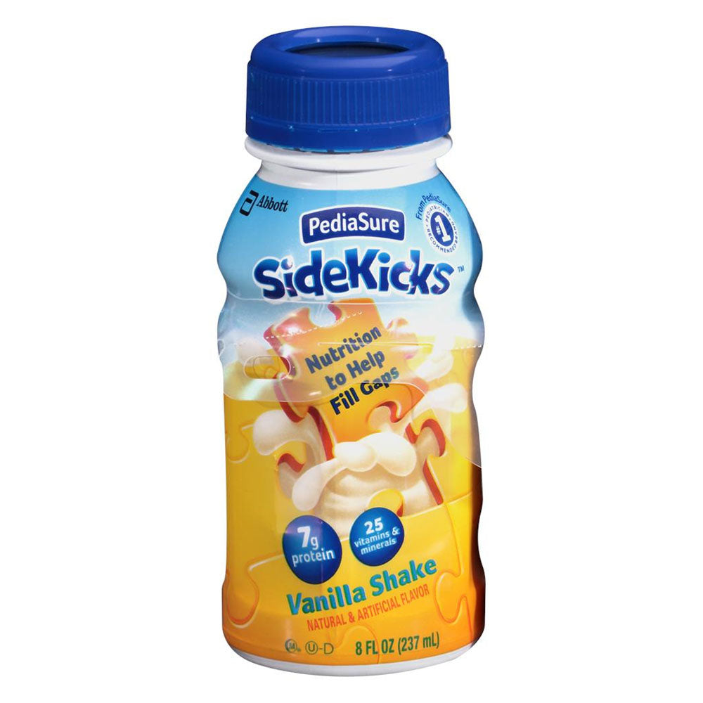 PediaSure SideKicks HP, Vanilla Flavor, 8 oz, Retail (Case of 24)