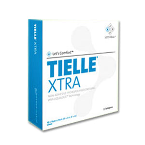 TIELLE Adhesive Hydropolymer Dressing 2-3/4" x 3-1/2" (Package of 10)