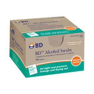 Alcohol Swab, Foil Wrapped  (100 count) (Box of 100)