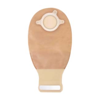 Natura + Drainable Pouch with InvisiClose and Filter, Transparent, Standard 57mm, 2-1/4" - Replaces 51411361 (Box of 10)