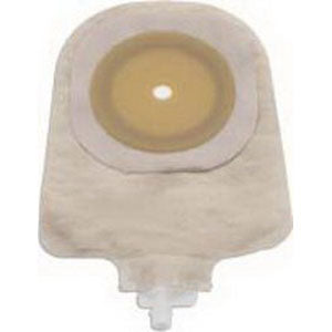 Premier 1-Piece Urostomy Pouch Precut 1-3/4"" with Flat Barrier (Box of 10)