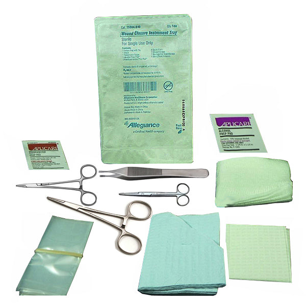 Presource Laceration Tray with Prep