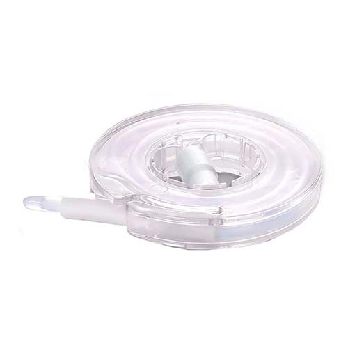 CompactCath Intermittent Urinary Catheter, Straight Tip, Silicone Lubricated, 12 FR, 16"