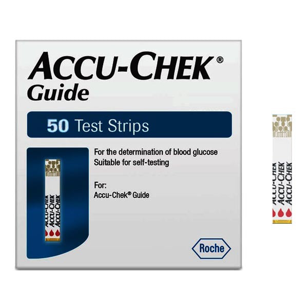 Accu-Chek Guide 50 ct Blood Glucose Test Strips (Box of 50)