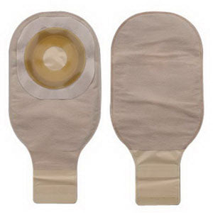 Premier 1-Piece Drainable Pouch Precut 1-1/4" with Flextend Barrier, Beige (Box of 10)