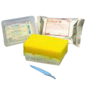 E-Z Scrub Surgical Scrub Brush Impregnated with 3% Chloroxylenol (PCMX) (Case of 300)