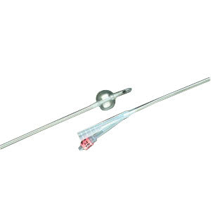 LUBRI-SIL Infection Control 2-Way 100% Silicone Foley Catheter 20 Fr 30 cc