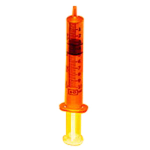 Oral Syringe with Tip Cap 10 mL, Amber (500 count) (Case of 500)