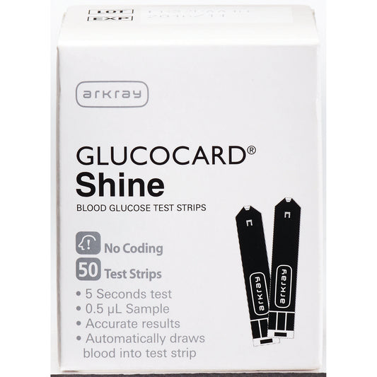Zewa Glucocard Shine Connex Blood Glucose Test Strip, 50 ct (Box of 50)