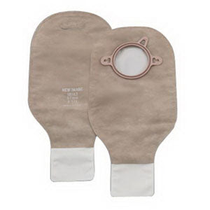 New Image 2-Piece Drainable Pouch 1-3/4" with Filter, Beige (Box of 10)