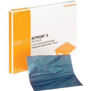 ACTICOAT Antimicrobial Barrier Burn Dressing with Nanocrystalline Silver 16" x 16" (Box of 6)