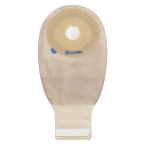Esteem + One-Piece Drainable Pre-Cut Pouch with InvisiClose, Modified Stomahesive, 12" Panel Transparent, 1" (Box of 10)