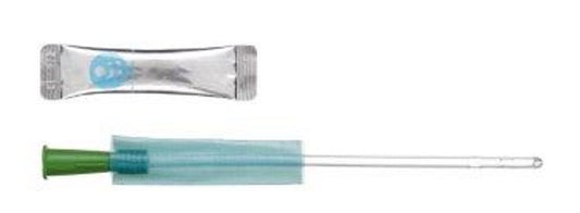 Convatec GentleCath Glide Hydrophilic Urinary Intermittent Catheter with Water Sachet, Female, Straight Tip, 14Fr OD